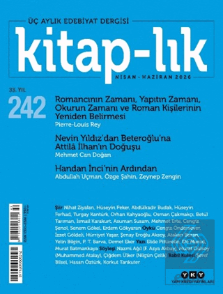Kitap-lık Dergisi Sayı: 242 Nisan - Haziran 2026