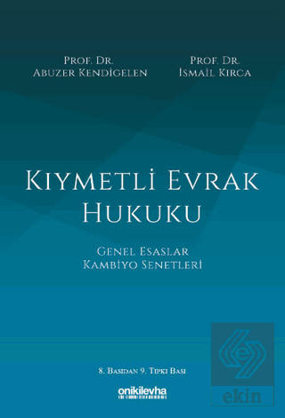 Kıymetli Evrak Hukuku