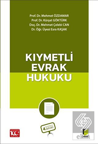 Kıymetli Evrak Hukuku