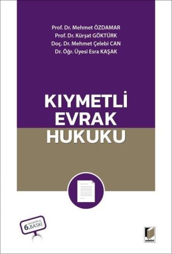 Kıymetli Evrak Hukuku