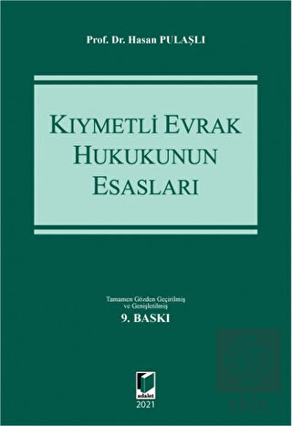 Kıymetli Evrak Hukukunun Esasları