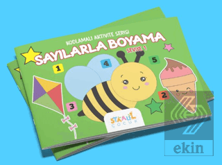 Kodlamalı Aktivite Serisi - Sayılarla Boyama Kitabı - Seviye 1