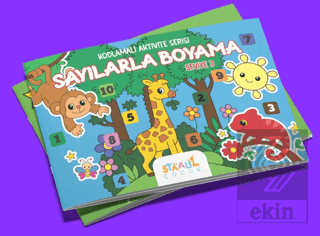 Kodlamalı Aktivite Serisi - Sayılarla Boyama Kitabı - Seviye 3