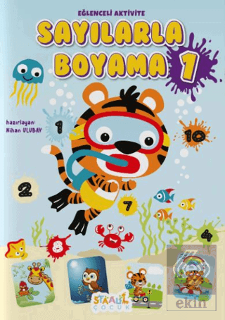 Kodlamalı Eğlenceli Aktivite - Sayılarla Boyama Kitabı 1