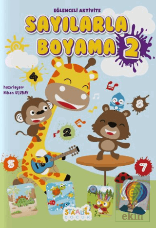 Kodlamalı Eğlenceli Aktivite - Sayılarla Boyama Kitabı 2