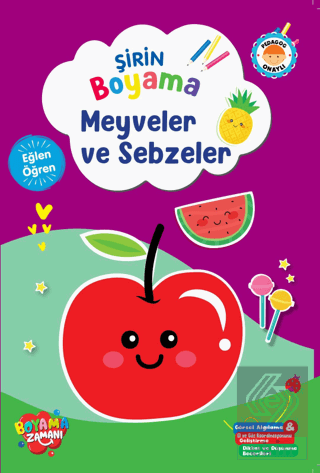 Kolay Boyama - Meyveler ve Sebzeler