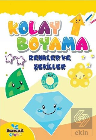Kolay Boyama - Renkler ve Şekiller