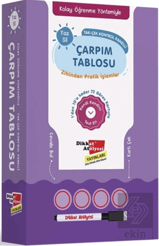 Kolay Öğrenme Yöntemiyle Çarpım Tablosu