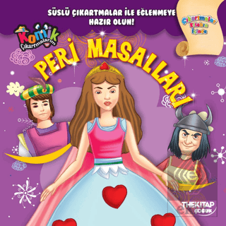Komik Çıkartmalarım Peri Masalları