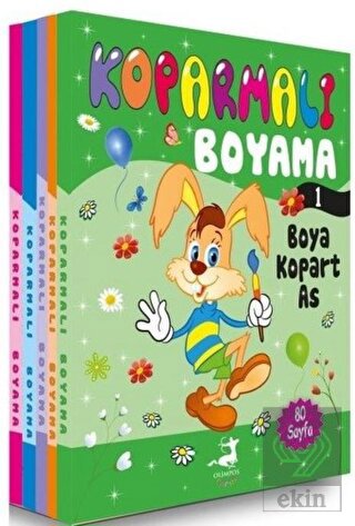 Koparmalı Boyama Set 1 (5 Kitap Takım)