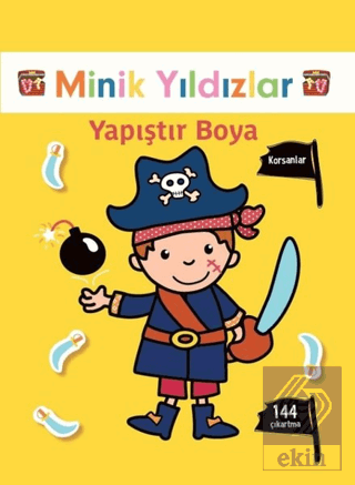 Korsanlar Yapıştır Boya - Minik Yıldızlar