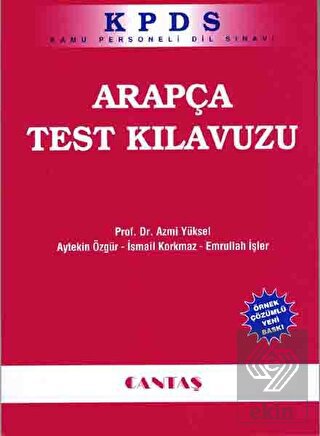 KPDS Arapça Test Kılavuzu