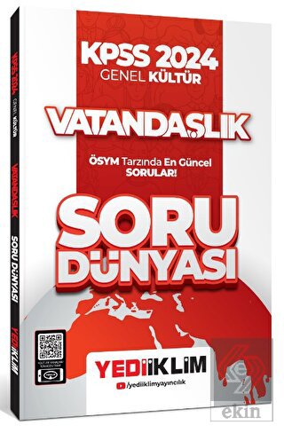 KPSS 2024 Genel Kültür Vatandaşlık Soru Dünyası