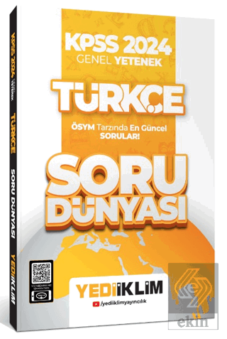 KPSS 2024 Genel Yetenek Türkçe Soru Dünyası