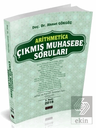 KPSS A Grubu Arithmetica Çıkmış Muhasebe Soruları Çözümlü