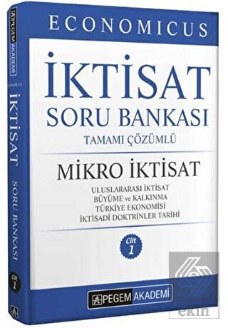 KPSS A Grubu Economicus İktisat Soru Bankası Cilt-