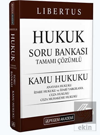 KPSS A Grubu Hukuk Soru Bankası-Kamu Hukuku
