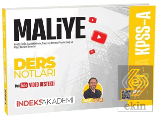 KPSS A Grubu Maliye Video Ders Notları