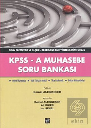 KPSS - A Muhasebe Soru Bankası