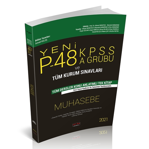 KPSS A P48 Muhasebe Konu Anlatımlı Tek Kitap