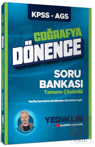 KPSS - AGS Dönence Coğrafya Tamamı Çözümlü Soru Bankası
