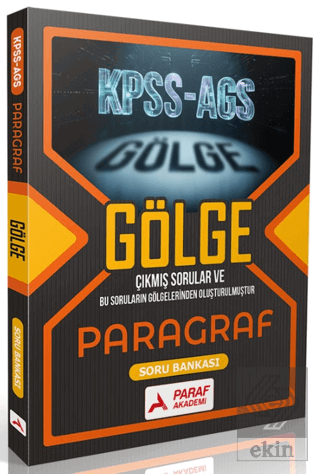 KPSS - AGS Gölge Paragraf Soru Bankası