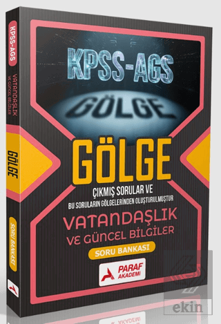 KPSS-AGS Gölge Vatandaşlık ve Güncel Bilgiler Soru Bankası