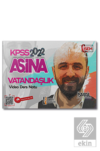 İsem Yayınları 2022 KPSS Vatandaşlık Aşina Video Ders Notları