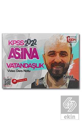 İsem Yayınları 2022 KPSS Vatandaşlık Aşina Video Ders Notları