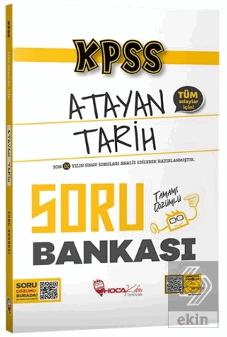 KPSS Atayan Tarih Soru Bankası