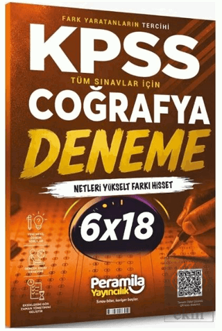 KPSS Coğrafya 6 Deneme Çözümlü