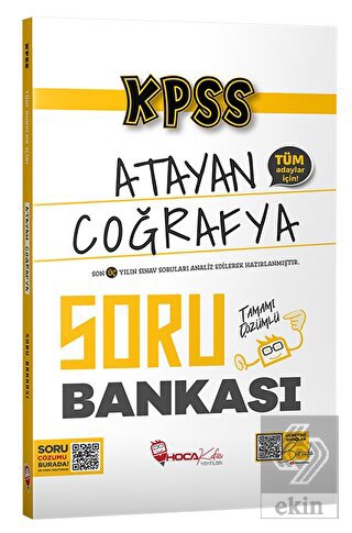 KPSS Coğrafya Atayan Soru Bankası Çözümlü