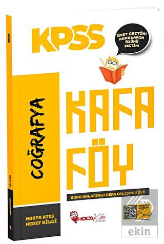 KPSS Coğrafya Konu Anlatımlı Kafa Föy