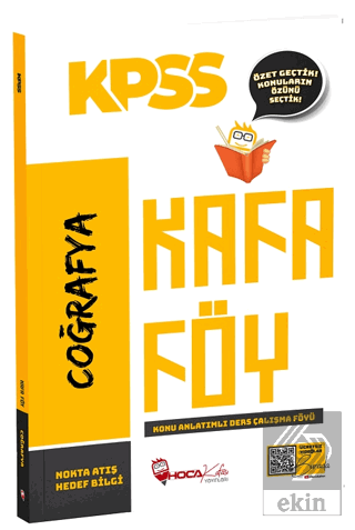 KPSS Coğrafya Konu Anlatımlı Kafa Föy