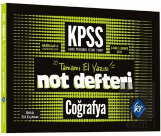 KPSS Coğrafya Konu Anlatımlı Not Defteri