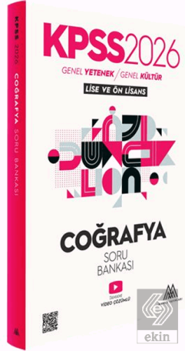 KPSS Coğrafya Soru Bankası 2026