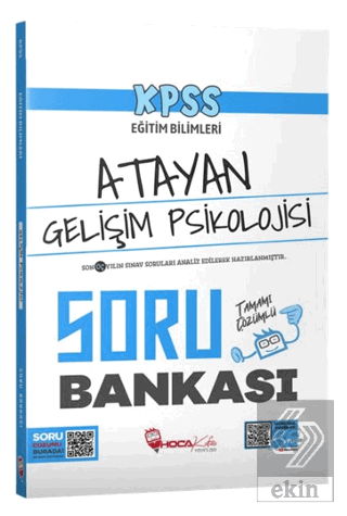KPSS Eğitim Bilimleri Gelişim Psikolojisi Atayan S