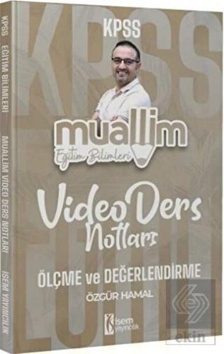 KPSS Eğitim Bilimleri Muallim Ölçme ve Değerlendir