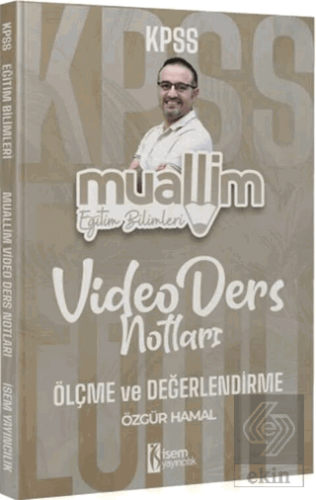KPSS Eğitim Bilimleri Muallim Ölçme ve Değerlendir