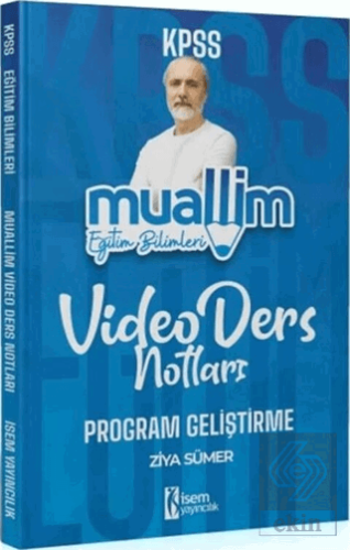 KPSS Eğitim Bilimleri Muallim Program Geliştirme V