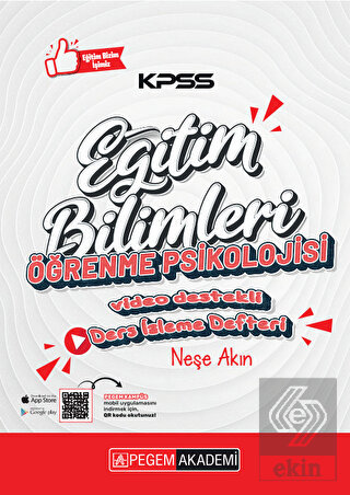 KPSS Eğitim Bilimleri Öğrenme Psikoloji Ders İzlem