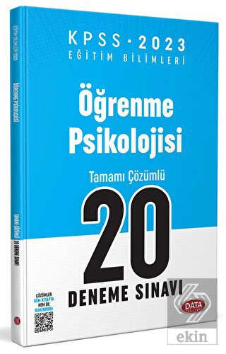 KPSS Eğitim Bilimleri Öğrenme Psikolojisi 20 Denem