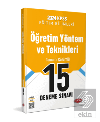 KPSS Eğitim Bilimleri Öğretim Yöntem ve Teknikleri
