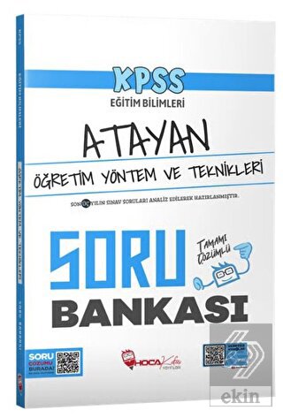 KPSS Eğitim Bilimleri Öğretim Yöntem ve Teknikleri