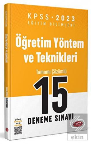 KPSS Eğitim Bilimleri Öğretim Yöntem ve Teknikleri
