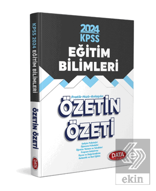 KPSS Eğitim Bilimleri Özetin Özeti Data Yayınları