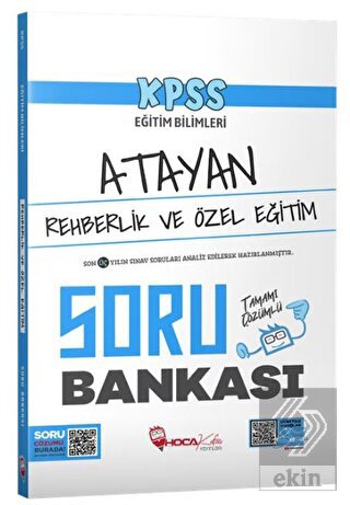 KPSS Eğitim Bilimleri Rehberlik ve Özel Eğitim Ata