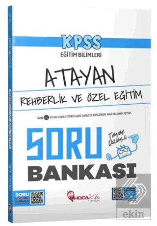 KPSS Eğitim Bilimleri Rehberlik ve Özel Eğitim Ata