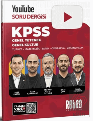 KPSS Genel Kültür Genel Yetenek Youtube Soru Dergisi