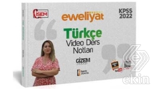 KPSS Genel Yetenek Evveliyat Türkçe Video Ders Not